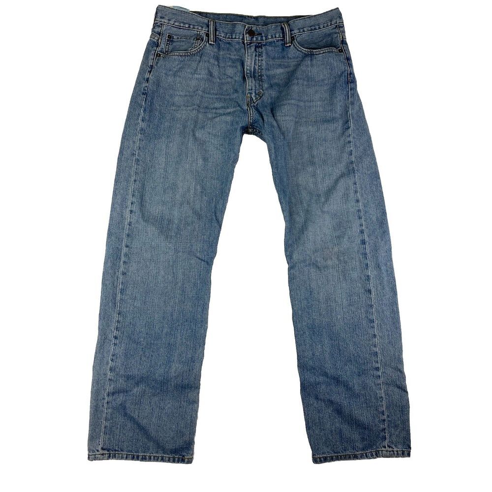 Levi's Mens Jeans 569 Straight Leg Blue Size 36x34 (36x33 Measured)‎